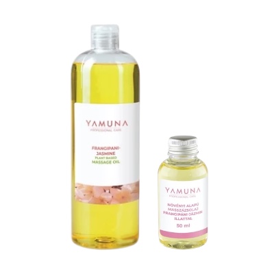 Yamuna rostlinný masážní olej FRANGIPANI-JASMÍN
