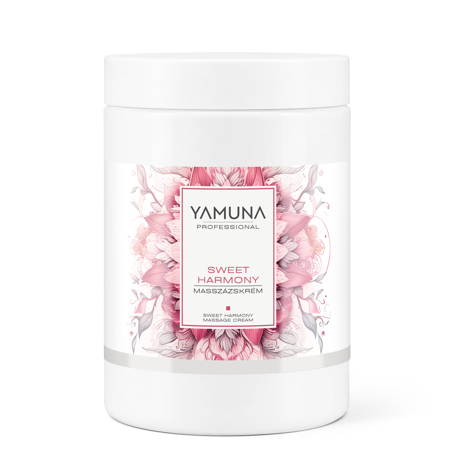 Masážní krém Sladká harmonie – květinově-pudrová vůně 1020 g - Yamuna